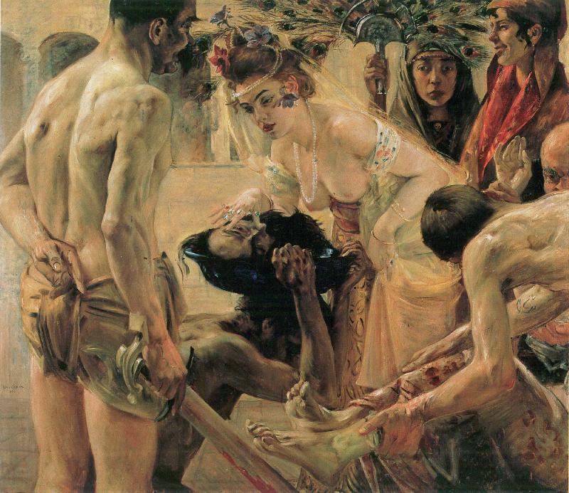 Lovis Corinth Salome oil painting image